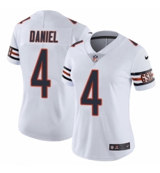 Women's Nike Chicago Bears #4 Chase Daniel White Vapor Untouchable Limited Player NFL Jersey
