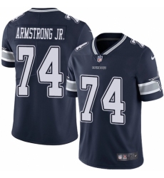 Youth Nike Dallas Cowboys #74 Dorance Armstrong Jr. Navy Blue Team Color Vapor Untouchable Limited Player NFL Jersey