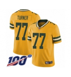 Men's Green Bay Packers #80 Jimmy Graham Green Team Color Vapor Untouchable Limited Player 100th Season Football Jersey