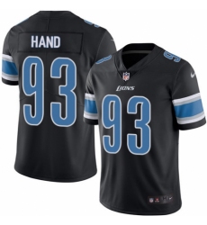 Youth Nike Detroit Lions #93 Da'Shawn Hand Limited Black Rush Vapor Untouchable NFL Jersey