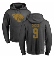 NFL Nike Jacksonville Jaguars #9 Logan Cooke Ash One Color Pullover Hoodie
