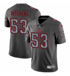 Men's Nike Kansas City Chiefs #53 Anthony Hitchens Gray Static Vapor Untouchable Limited NFL Jersey