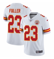 Men's Nike Kansas City Chiefs #23 Kendall Fuller White Vapor Untouchable Limited Player NFL Jersey