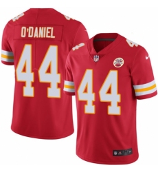 Youth Nike Kansas City Chiefs #44 Dorian O'Daniel Red Team Color Vapor Untouchable Limited Player NFL Jersey