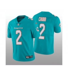 Men's Miami Dolphins #2 Bradley Chubb 2022 Aqua Vapor Untouchable Limited Stitched Jersey
