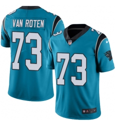 Youth Nike Carolina Panthers #73 Greg Van Roten Blue Alternate Vapor Untouchable Limited Player NFL Jersey