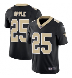 Youth Nike New Orleans Saints #25 Eli Apple Black Team Color Vapor Untouchable Limited Player NFL Jersey