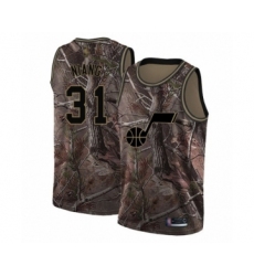 Women's Utah Jazz #31 Georges Niang Swingman Camo Realtree Collection Basketball Jersey