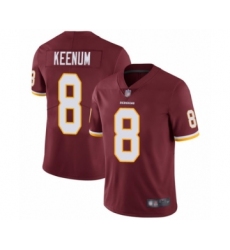 Men's Washington Redskins #8 Case Keenum Burgundy Red Team Color Vapor Untouchable Limited Player Football Jersey