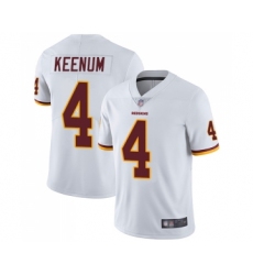 Youth Washington Redskins #4 Case Keenum White Vapor Untouchable Limited Player Football Jerseys