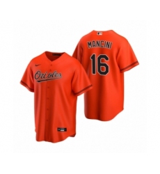Women's Baltimore Orioles #16 Trey Mancini Nike Orange 2020 Replica Alternate Jersey
