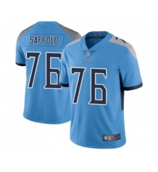 Youth Tennessee Titans #76 Rodger Saffold Light Blue Alternate Vapor Untouchable Limited Player Football Jersey
