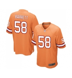 Youth Tampa Bay Buccaneers #58 Shaquil Barrett Limited Orange Glaze Alternate Football Jersey