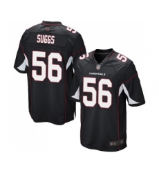 Men's Arizona Cardinals #56 Terrell Suggs Game Red Team Color Football Jersey