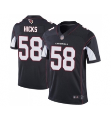 Youth Arizona Cardinals #58 Jordan Hicks Black Alternate Vapor Untouchable Limited Player Football Jersey