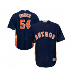 Youth Houston Astros #54 Roberto Osuna Authentic Navy Blue Alternate Cool Base Baseball Jersey