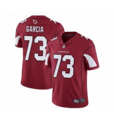 Men's Arizona Cardinals #73 Max Garcia Red Team Color Vapor Untouchable Limited Player Football Jersey