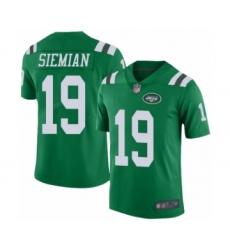 Youth New York Jets #19 Trevor Siemian Limited Green Rush Vapor Untouchable Football Jersey