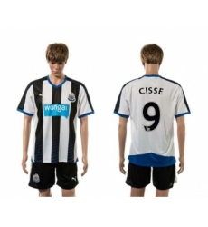 Newcastle #9 CISSE Home Soccer Club Jersey