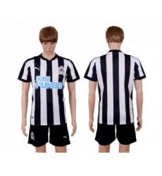 Newcastle Blank Home Soccer Club Jersey