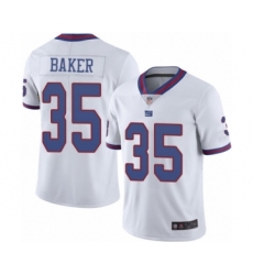 Youth New York Giants #35 Deandre Baker Limited White Rush Vapor Untouchable Football Jersey