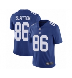 Men's New York Giants #86 Darius Slayton Royal Blue Team Color Vapor Untouchable Limited Player Football Jersey