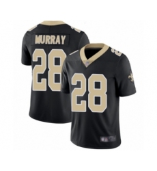 Men's New Orleans Saints #28 Latavius Murray Black Team Color Vapor Untouchable Limited Player Football Jersey