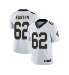 Youth New Orleans Saints #62 Nick Easton White Vapor Untouchable Limited Player Football Jersey