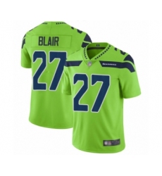 Men's Seattle Seahawks #27 Marquise Blair Limited Green Rush Vapor Untouchable Football Jersey