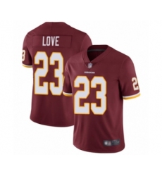 Men's Washington Redskins #23 Bryce Love Burgundy Red Team Color Vapor Untouchable Limited Player Football Jersey