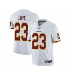 Men's Washington Redskins #23 Bryce Love White Vapor Untouchable Limited Player Football Jersey