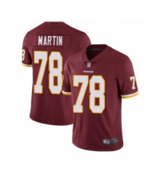 Youth Washington Redskins #78 Wes Martin Burgundy Red Team Color Vapor Untouchable Limited Player Football Jersey