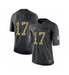 Youth Arizona Cardinals #17 Hakeem Butler Limited Black 2016 Salute to Service Football Jersey