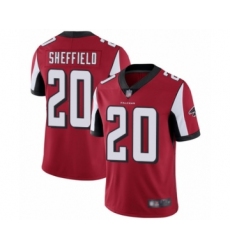 Youth Atlanta Falcons #20 Kendall Sheffield Red Team Color Vapor Untouchable Limited Player Football Jersey