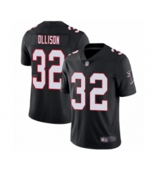 Youth Atlanta Falcons #32 Qadree Ollison Black Alternate Vapor Untouchable Limited Player Football Jersey