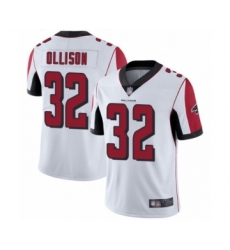 Youth Atlanta Falcons #32 Qadree Ollison White Vapor Untouchable Limited Player Football Jersey