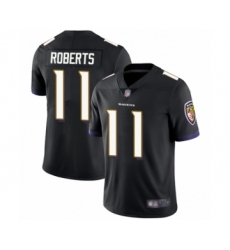 Men's Baltimore Ravens #11 Seth Roberts Black Alternate Vapor Untouchable Limited Player Football Jersey