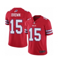 Youth Buffalo Bills #15 John Brown Limited Red Rush Vapor Untouchable Football Jersey