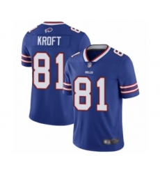 Youth Buffalo Bills #81 Tyler Kroft Royal Blue Team Color Vapor Untouchable Limited Player Football Jersey