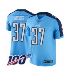 Youth Tennessee Titans #37 Amani Hooker Limited Light Blue Rush Vapor Untouchable 100th Season Football Jersey