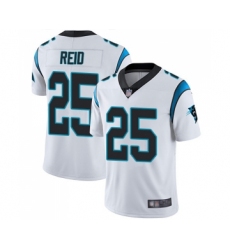 Men's Carolina Panthers #25 Eric Reid White Vapor Untouchable Limited Player Football Jersey