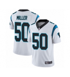 Youth Carolina Panthers #50 Christian Miller White Vapor Untouchable Limited Player Football Jersey