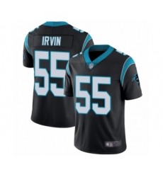 Youth Carolina Panthers #55 Bruce Irvin Black Team Color Vapor Untouchable Limited Player Football Jersey