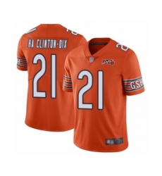 Men's Chicago Bears #21 Ha Clinton-Dix Orange Alternate 100th Season Limited Football Jersey