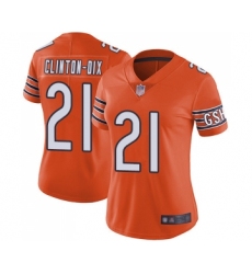 Women's Chicago Bears #21 Ha Clinton-Dix Orange Alternate Vapor Untouchable Limited Player Football Jersey
