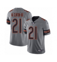 Youth Chicago Bears #21 Ha Clinton-Dix Limited Silver Inverted Legend Football Jersey