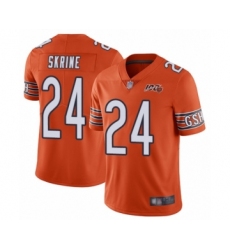 Youth Chicago Bears #24 Buster Skrine Orange Alternate 100th Season Limited Football Jersey