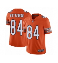 Men's Chicago Bears #84 Cordarrelle Patterson Orange Alternate Vapor Untouchable Limited Player Football Jersey