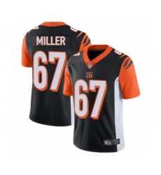 Youth Cincinnati Bengals #67 John Miller Black Team Color Vapor Untouchable Limited Player Football Jersey