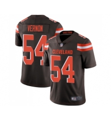 Youth Cleveland Browns #54 Olivier Vernon Brown Team Color Vapor Untouchable Limited Player Football Jersey